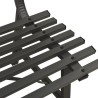 Banc de jardin 110 cm Acier Noir 570064570064