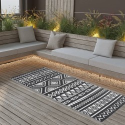 Tapis d'extérieur ARAKIL Noir 80x150 cm PP 570067570067