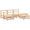 Salon de jardin 6 pcs Bois de pin massif 570077570077