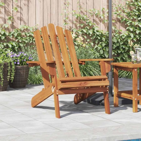 Chaise de jardin Adirondack Bois d'acacia massif 570082570082