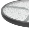 Table de jardin Ø50x71 cm Acier Anthracite 570083570083