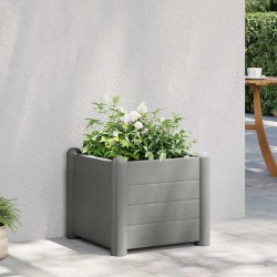 Lit surélevé de jardin PP Gris pierre 43x43x35 cm 570099570099