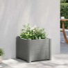 Lit surélevé de jardin PP Gris pierre 43x43x35 cm 570099570099