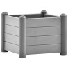 Lit surélevé de jardin PP Gris pierre 43x43x35 cm 570099570099