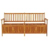 Banc de rangement 170 cm Bois d'acacia solide 570111570111