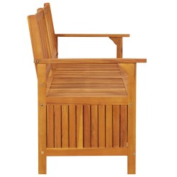 Banc de rangement 170 cm Bois d'acacia solide 570111570111