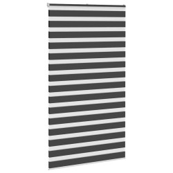 Store zèbre noir 130x200 cm largeur du tissu 125,9 cm polyester 570117570117