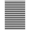 Store zèbre noir 160x200 cm largeur du tissu 155,9 cm polyester 570121570121