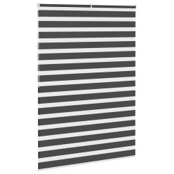 Store zèbre noir 160x200 cm largeur du tissu 155,9 cm polyester 570121570121