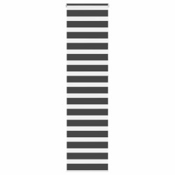 Store zèbre noir 60x230 cm largeur du tissu 55,9 cm polyester 570135570135