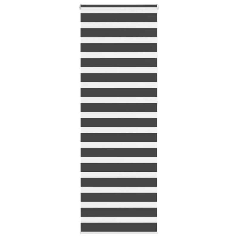 Store zèbre noir 90x200 cm largeur du tissu 85,9 cm polyester 570141570141