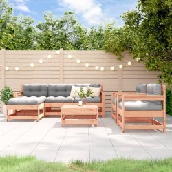 Salon de jardin 7 pcs bois massif douglas 570145570145