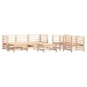 Salon de jardin 7 pcs Bois de pin massif 570156570156