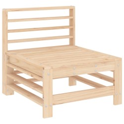 Salon de jardin 7 pcs Bois de pin massif 570156570156