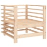Salon de jardin 7 pcs Bois de pin massif 570156570156