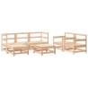 Salon de jardin 7 pcs Bois de pin massif 570163570163