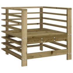 Salon de jardin 7 pcs bois de pin imprégné 570165570165