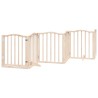 Barrière pour chien porte pliable 15 panneaux bois de peuplier 570179570179