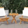 Dessus de table carré 50x50x2,5 cm Bois de teck massif 570186570186