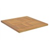 Dessus de table carré 50x50x2,5 cm Bois de teck massif 570186570186