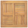 Dessus de table carré 50x50x2,5 cm Bois de teck massif 570186570186