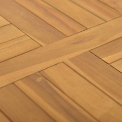 Dessus de table carré 50x50x2,5 cm Bois de teck massif 570186570186