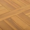 Dessus de table carré 50x50x2,5 cm Bois de teck massif 570186570186