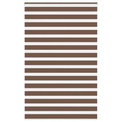 Store zèbre marron 140x200cm largeur du tissu 135,9cm polyester 570209570209