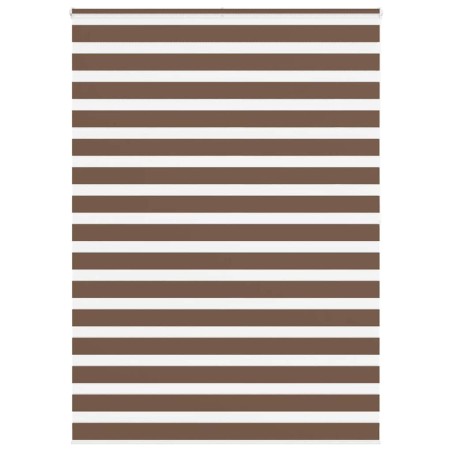 Store zèbre marron 160x200cm largeur du tissu 155,9cm polyester 570214570214