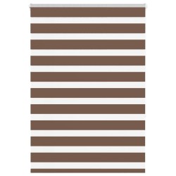 Store zèbre marron 105x150cm largeur du tissu 100,9cm polyester 570230570230