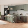 Barrière pour chien porte pliable 12 panneaux bois de peuplier 570231570231