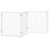 Barrière pour chien porte pliable 12 panneaux bois de peuplier 570241570241