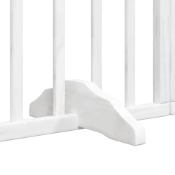 Barrière pour chien porte pliable 12 panneaux bois de peuplier 570241570241