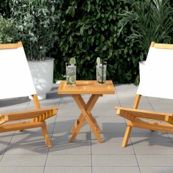 Dessus de table carré 40x40x2,5 cm Bois de teck massif 570249570249