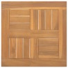 Dessus de table carré 40x40x2,5 cm Bois de teck massif 570249570249