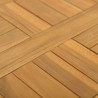 Dessus de table carré 40x40x2,5 cm Bois de teck massif 570249570249