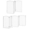 Barrière pour chien porte pliable 15 panneaux bois de peuplier 570265570265