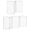 Barrière pour chien porte pliable 12 panneaux bois de peuplier 570266570266
