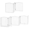 Barrière pour chien porte pliable 15 panneaux bois de peuplier 570271570271