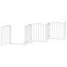 Barrière pour chien porte pliable 15 panneaux bois de peuplier 570271570271