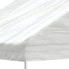 Belvédère avec toit blanc 11,15x4,08x3,22 m polyéthylène 570279570279