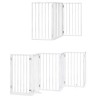 Barrière pour chien porte pliable 15 panneaux bois de peuplier 570284570284