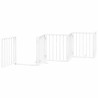 Barrière pour chien porte pliable 15 panneaux bois de peuplier 570287570287