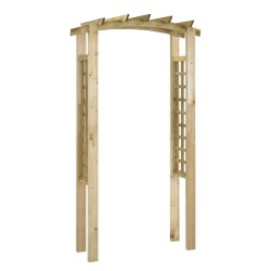 Arche en treillis 110x60x210 cm Bois de pin massif imprégné 570295570295