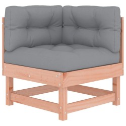 Salon de jardin 7 pcs avec coussins bois massif douglas 570313570313