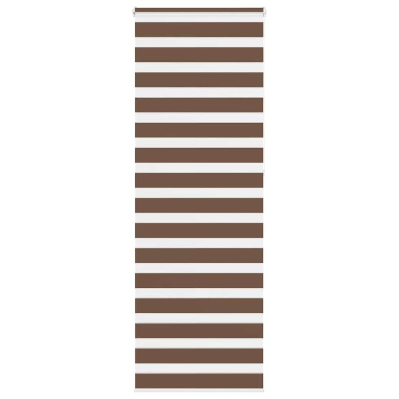 Store zèbre marron 75x230 cm largeur du tissu 70,9 cm polyester 570319570319