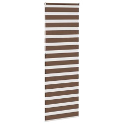 Store zèbre marron 75x230 cm largeur du tissu 70,9 cm polyester 570319570319