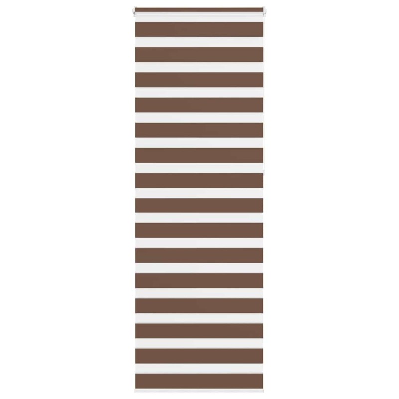 Store zèbre marron 85x230 cm largeur du tissu 80,9 cm polyester 570326570326