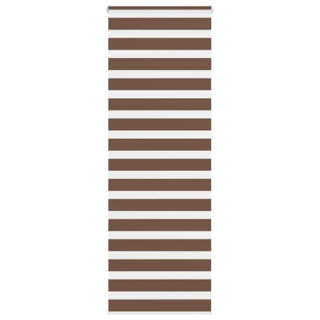 Store zèbre marron 85x230 cm largeur du tissu 80,9 cm polyester 570326570326