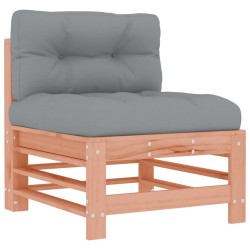 Salon de jardin 6 pcs avec coussins bois massif Douglas 570330570330